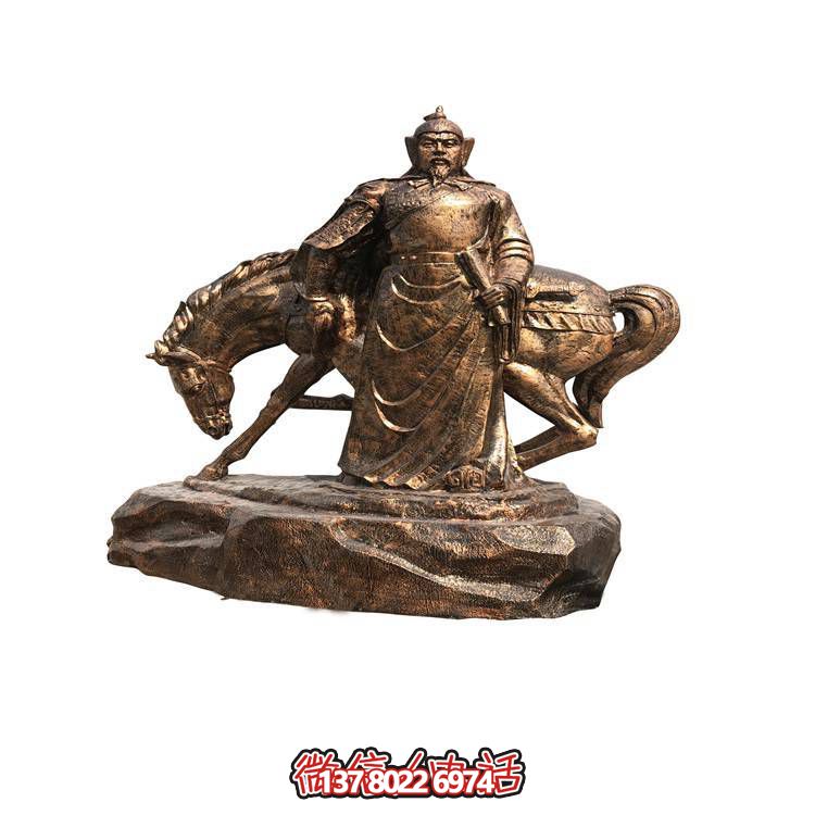 铜雕景观人物雕塑